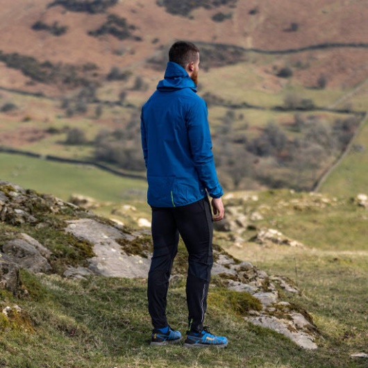 Inov-8 Blue Stormshell Waterproof Jacket Men's