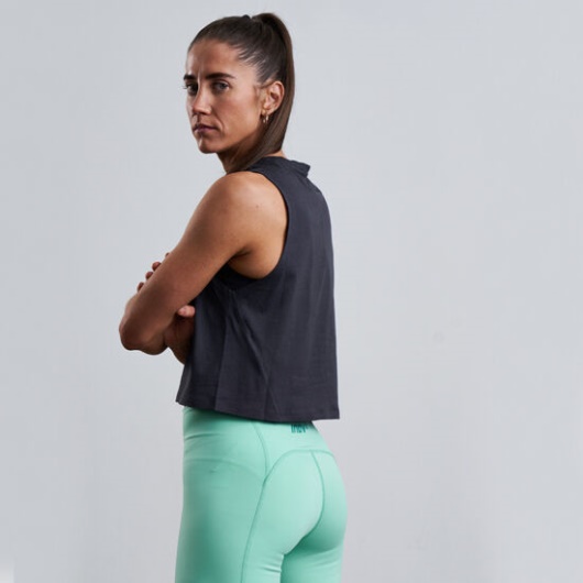 Graphite Inov-8 F-Lite Cropped Tank Women's