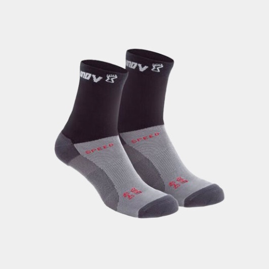 Inov-8 Black Speed Sock High (Twin Pack) Fashion